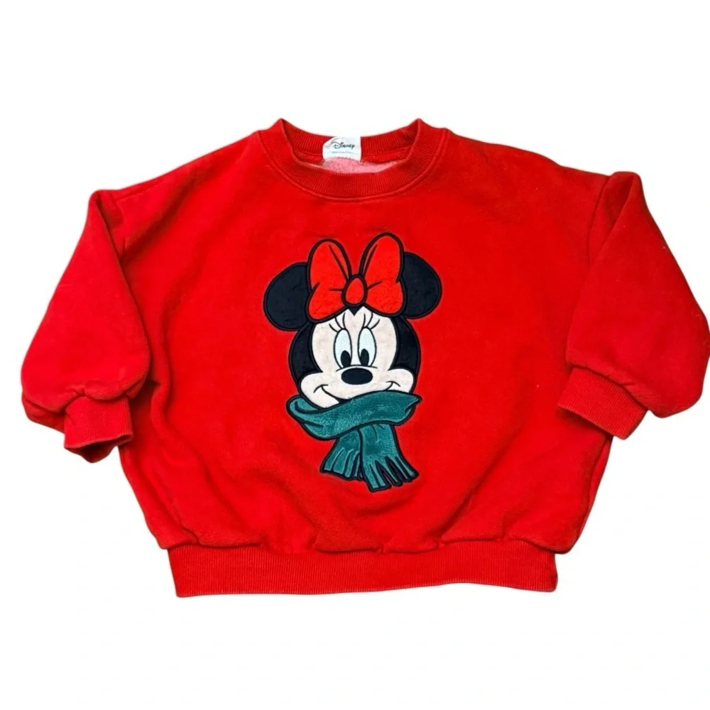 Disney Minnie Mouse Christmas Sweatshirt